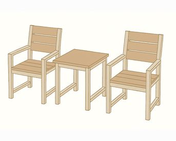 Изображение для товара Комплект из 12 стульев и 3 столов